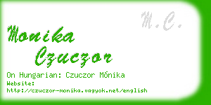 monika czuczor business card