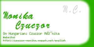 monika czuczor business card